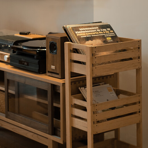 MUMO (MUMO) Marco autosuficiente Rack de almacenamiento de madera sólida Full Wood Rack Almacenamiento de piso de almacenamiento Multi-Función Pantal