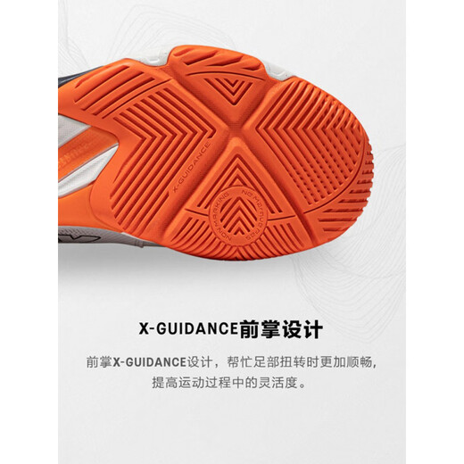 ASICS volleyball shoes NETBURNER BALLISTIC FF 3 professional cushioning and rebound sneakers official authentic 1053A055-105 white gray_dark blue 37