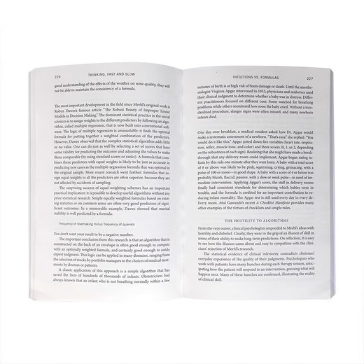 Thinking  Fast And Slow  思考快与慢  丹尼尔卡尼曼  进口原版英文  经管畅销书