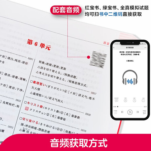 Japanische Red-and-Blue-Book-Reihe Red-and-Blue-Book Neuer Japanisch-Sprachtest N1 Satz Grammatik und Grammatiktext und Wortschatz (ausführliche Erklärung + Übung) 1000 Fragen Intensivtraining (Set mit 3 Bänden) Red-and-Blue-Book Kostenloses Audio