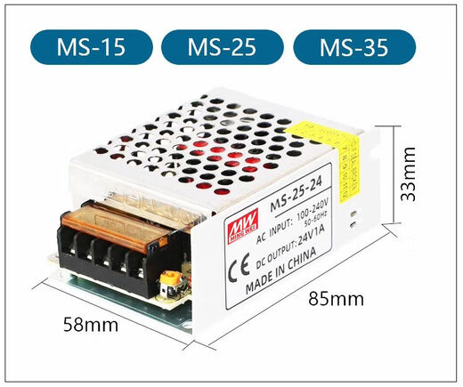 35 Вт. Объемная питание MS-50W-24V2.1A12V3A5A10A25W75W Источник питания трансформатора MS3524 MS3524