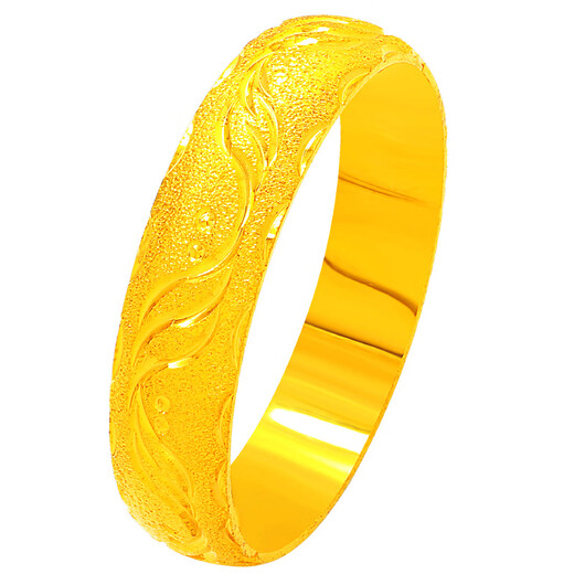 Li Biao sand gold bracelet women's hidden buckle dragon and phoenix wide bracelet heavy imitation gold bracelet starry sky bride wedding thin bracelet No. 1