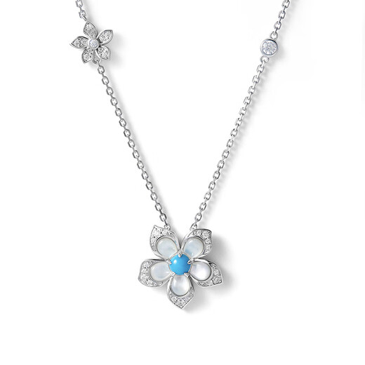 CIGA LONG Long Zijia windmill jasmine turquoise necklace new jewelry windmill jasmine turquoise green necklace