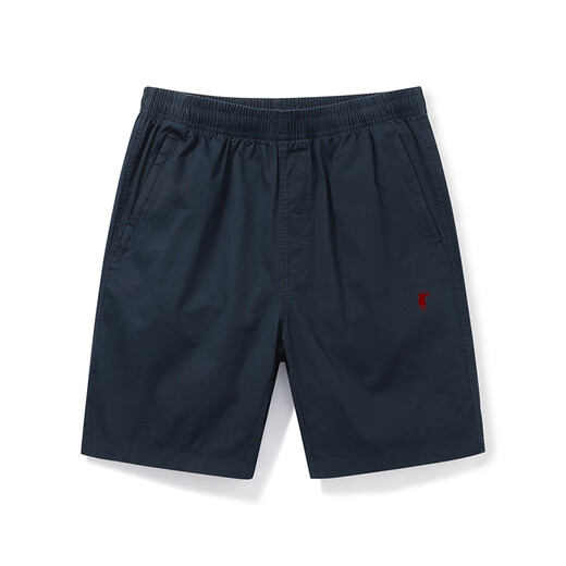 RRL Ralph Lauren été nouveau short en pur coton pour hommes pantalon de survêtement avec logo poney 9224 bleu foncé M recommandé 95-115Jin Jin équivaut à 0,5 kg