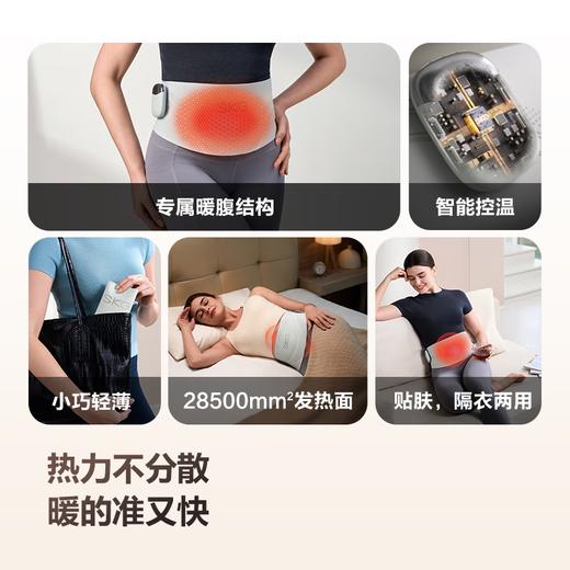 SKG Palace Warming Belt, Auntie’s Artifact, Waist Hot Compress, Baby Warmer, Abdominal Pain Warmer, Menstrual Period Soothing Patch, Portable Belt Protector, Birthday Gift for Girlfriend, Wife, Best Friend, New Product K1, Menstrual Period Abdominal Warmer and Waist Protector