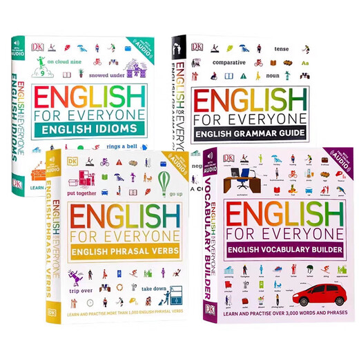 【京旗图书】精正图书DK英语10000词常用工具书新视觉人人学英语经典地道/速发 DK英语10000词(中英互译) A4大版加厚(含音频)