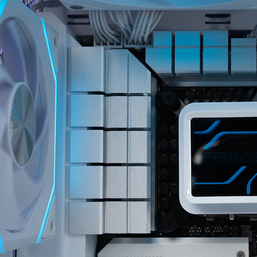 ASUS 24-issue interest-free 9600X/RTX5060Ti host Tianxuan white family bucket RTX5070 graphics card desktop assembly computer e-sports game design AIDIY complete machine with one 9600X+RTX5060 Tianxuan