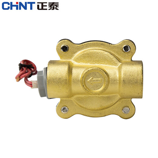 Chint (CHNT) N2W250-25-AC220V solenoid valve water valve magnetic switch valve air valve normally closed copper one-inch solenoid water valve