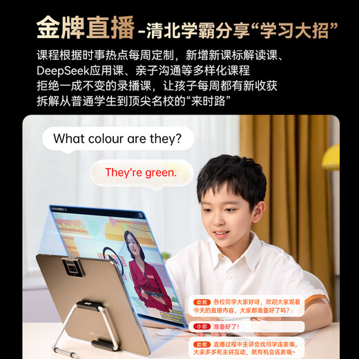 Dudulang C70pro learning machine 12.35-inch paper-like screen 16+256G learning machine Primary school junior high school high school synchronous learning machine problem video explanation student tablet tutoring machine National subsidy can be received C70pro learning and training all-in-one 16+256G