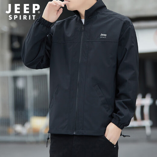 JEEP SPIRIT Jeep jacket men's autumn stand collar jacket men's casual jacket men's loose clothes men's clothing