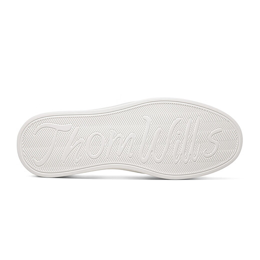 THOM WILLS casual loafers men's slip-on men's leather shoes cowhide black sneakers lazy shoes comfortable men's shoes winter black calf G881 40 /7 size