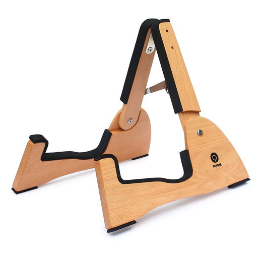 Purm -Gitarrenständer faltbare Folk -Akustik -Gitarren -Gitarre Klassische Ukulele Stand A Rack Gitarre Hook einfach