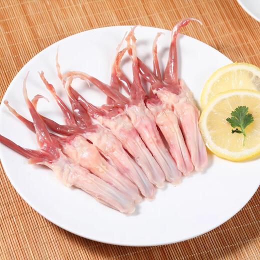 Big factory supply Cherry Valley Duck Frozen Duck Tongue Fresh Duck Tongue Braised Stewed Ingredients Fresh Frozen 2Jin Jin equals 0.5kg Duck Tongue