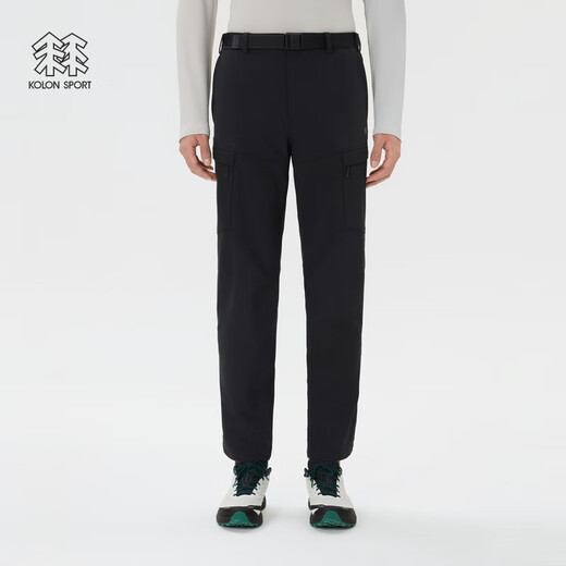 KOLON SPORT Men's Men's Workwear Hiking Soft Shell Pants Multi-Pocket Outdoor Sports Pants