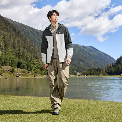 361 Jacket Men's Autumn and Winter Three-Proof Sports Outdoor Water-Repellent Casual Plush Jacket Top 652544602-1