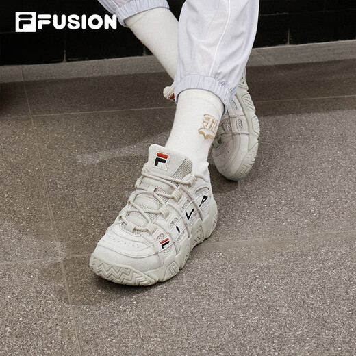 FILA FUSION FILA trendy brand BUSTER women's shoes 2025 bread shoes basketball shoes casual shoes sports shoes