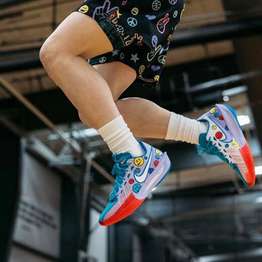 耐克（NIKE）男鞋Air Zoom GT Cut 3 EP紫蓝 防滑耐磨 男子低帮减震实战篮球鞋 HJ6630-900 40.5