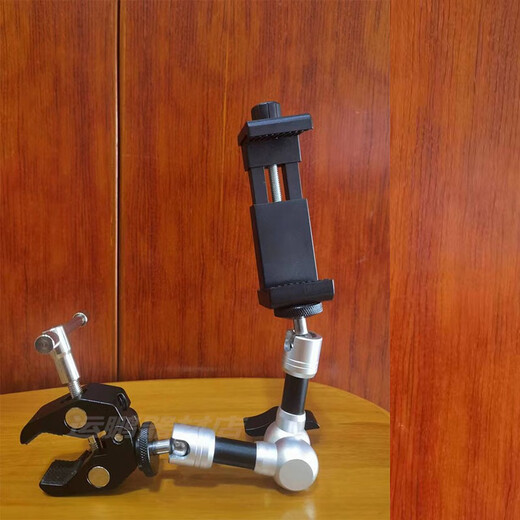 Juekou Magic Arm Bracket 7-inch 11-inch SLR Photography Universal Mobile Phone Live Clamp Universal Strange Hand Bracket Monitor White 11-inch Arm Pliers Chuck + Screw Mobile Phone Clamp