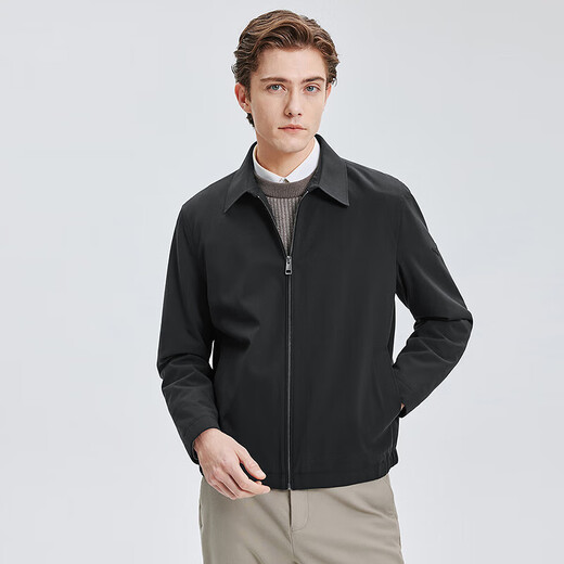 Septwolf Jacket Men's Jacket Autumn Lapel Contains Wool Antistatic Commuting Casual Warm Skin Friendly Comfortable Men's Clothing