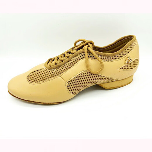 Betty Dance Shoes AM-2 Unisex Latin Dance Modern Dance Shoes National Standard Dance Shoes Heel Height 2cm Soft Sole Indoor Imported Patent Leather 2cm Heel 1 Size Too Small Indoor Sole 39