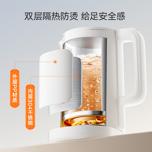 SUPOR electric kettle household large-capacity electric kettle kettle multi-stage temperature adjustment constant temperature kettle 304 stainless steel precision control health electric kettle SW-17J76A