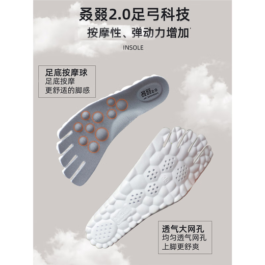 Japanese five-finger shoes for women fitness professional indoor sports split-toe non-slip wear-resistant strength training breathable Pilates gray pink/lace-up five-finger shoes 34