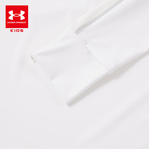 Under Armor children's long-sleeved T-shirt spring and autumn unisex running training casual sports stand-up collar long-sleeved T-shirt top 253303206