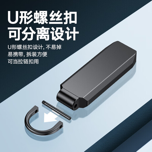 Cool Dingdang Recording Pen Small Mini Portable Micro Professional Recording Artifact Anti-Cheating AI Device Converts Text Meeting Minutes Student Portable Zipper Keychain-shaped Recording Machine Upgraded丨Apple 15 Days Standby + 14 Hours Recording + AI Noise Reduction 4G