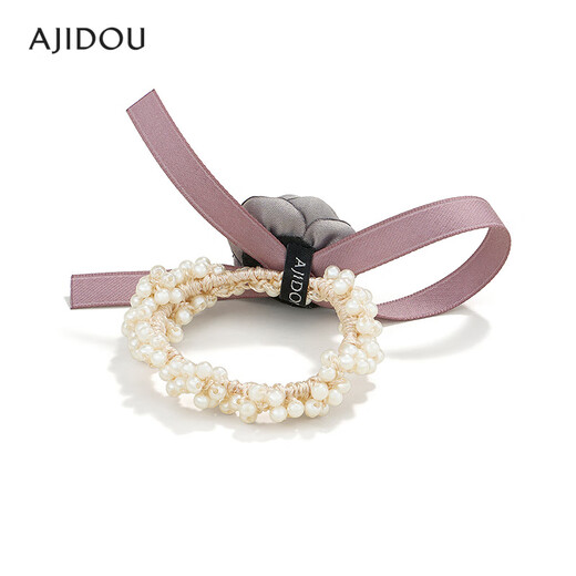 AJIDOU Ajidou offline mall same style fashionable imitation pearl rose hair band birthday gift for girlfriend and wife