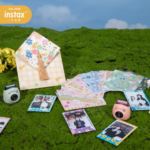 INSTAX Fuji instax Youth Over Flowers Series Photo Paper DIY Set