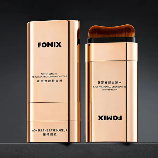 FOMIX water-based rejuvenating foundation cream conceals blemishes, brightens, and lasts for makeup without stripping. Novice foundation stick 02# natural color