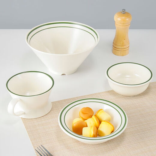 Melamine Noodle Bowl Restaurant und Hotel Special Commercial Spicy Heißhut Schüssel Nachahmung Porzellan Plastik Wonton Ramen Große Schüsselgeschirr LD-1047 10 Pack