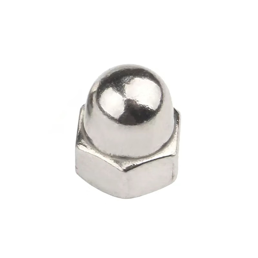 Jingxuan 304 stainless steel cap nut round ball head fine tooth reverse tooth cap nut decorative screw nut M3M4M5M6M20 304 stainless steel M18 (1 piece)
