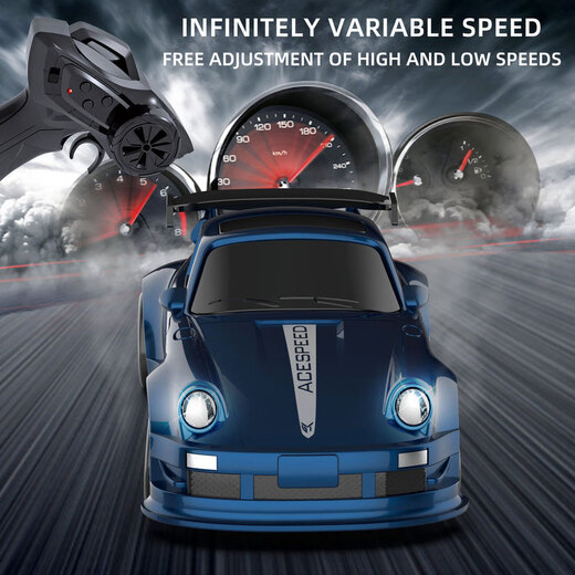 Zhouke 25 Kinder RC Drift ferngesteuertes Auto Mini-Fernbedienung Allradantrieb als Taschenauto Sportwagen Desktop Racing männlich klassisch AE86 (erweiterte Version) 1 64