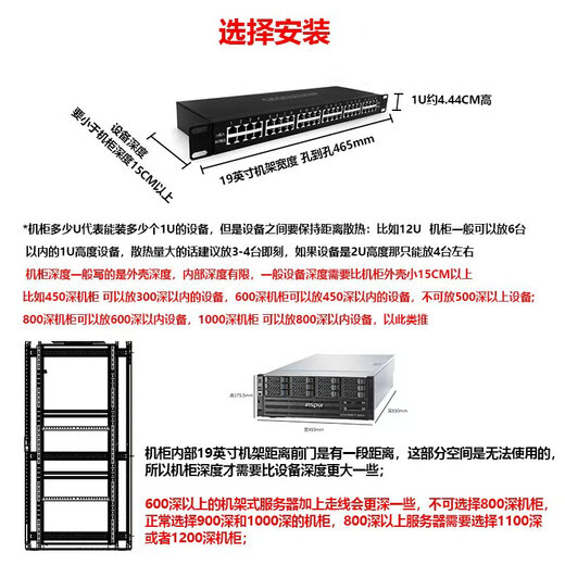 Nannuoxin N6612 thickened network cabinet 12U600 width 600 depth 640 height (700 height including wheels)
