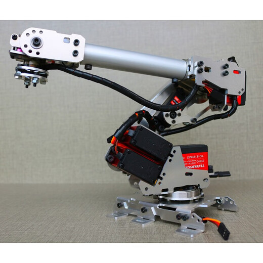 Zhizhou robotic arm, robotic arm, multi-degree-of-freedom manipulator, industrial robot model, six-axis robot 201 frame (with 7 servos)