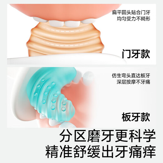 Jiaer Youyou thumb pacifier 0-3-6 months anti-expansion newborn baby silicone teething to lull you to sleep during the period of breath and appetite