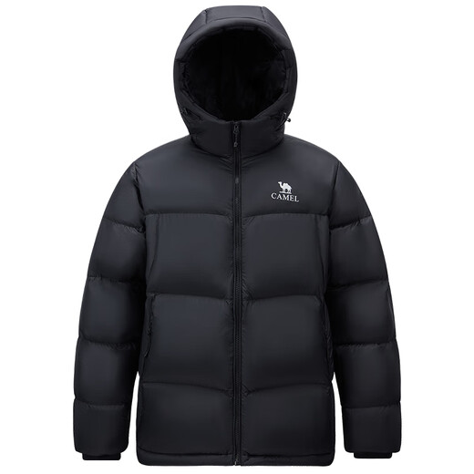 Camel (CAMEL) down jacket men's winter 2025 new velvet thickened hooded warm short bread jacket M35CR28128