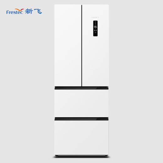 Xinfei (Frestec) refrigerator 310 liters ultra-thin embedded French multi-door first-class energy efficiency frequency conversion air-cooled frost-free refrigerator large capacity energy-saving power-saving, deodorizing and sterilizing white trade-in 310 liters French first-class air-cooled and frost-free
