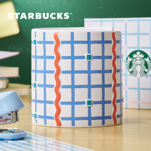 Starbucks Cup Return to Campus Series Mug Desktop Coffee Cup High-Looking Water Cup Gift for Men and Women Mug Gift Box 370ml
