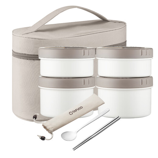 泰福高（TAFUCO）饭盒专用316不锈钢食品级可微波炉餐盒上班族小学生打饭多层T5303