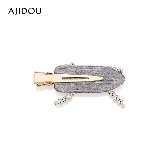 AJIDOU Ajidou hair accessories women's fashionable butterfly combination gold side clip birthday gift silver + gold 1 piece