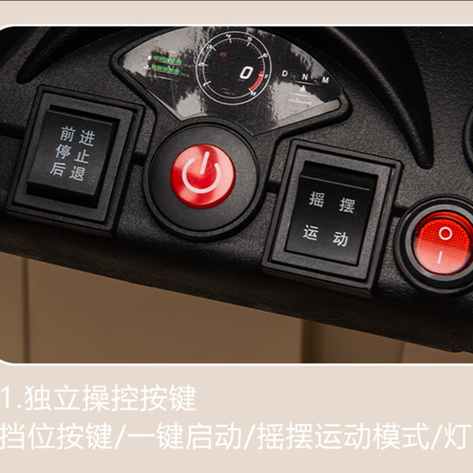 Xiaogazi children's electric car four-wheeled with remote control car can sit on four-wheeled electric car for boys and girls 1-5 years old gift yellow + 12V7A + four-wheel drive + leather seat