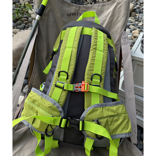 麓格立户外轻便登山包男旅行徒步爬山装备背包女大容量旅游双肩包  登山包【果绿色】