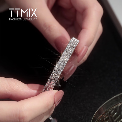 TTMIX platinum bracelet pt950 platinum bracelet platinum bracelet fashionable high-end platinum bracelet for girlfriend custom deposit custom engraving