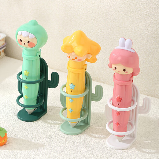 Children's reading pen storage rack, student reading pen universal model, study room, dormitory desktop storage, no punching wall, white, one pack