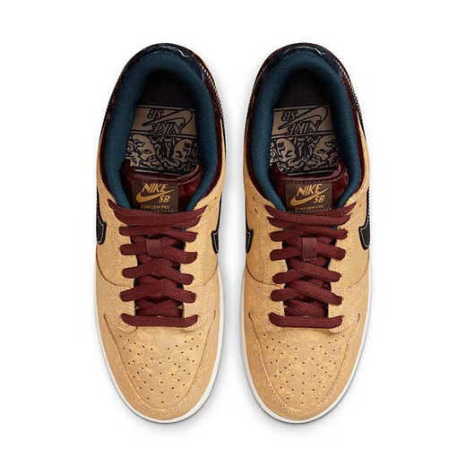 Nike (Nike) Dunk SB Low Yellow Sports and Leisure Retro Fashion and All-Match Low Top pour hommes et femmes FZ1278- FZ1278-200 MENS SPOT 36