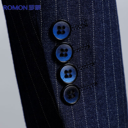 Lomon suit suit, men's business casual striped wedding dress, slim professional interview workwear, groomsmen's clothing, groom's clothing