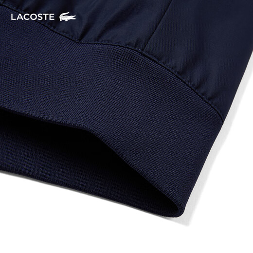 LACOSTE French Crocodile Men's 25 Autumn New Harrington Jacket Cotton Jacket|BH2523 166/Navy Blue M 50