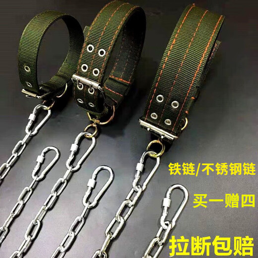 Li Haojia Dog Chain Anti-bite Iron Chain Large Dog Leash Golden Retriever German Shepherd Medium Dog Leash Native Dog Iron Chain Iron chain thickness 2.5mm recommended 15Jin Jin equals 0.5kg Inner dog 2 meters long